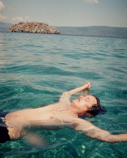 Ambrose Kenny Smith on a day off in Hydra, Greece.