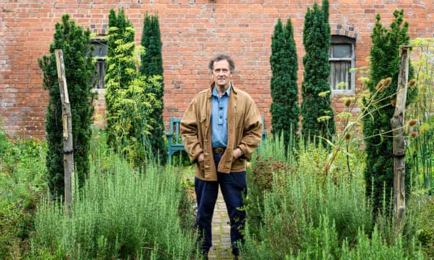 Monty Don was in a garden