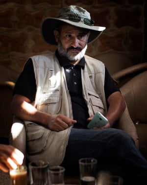 Chamseddine Marzoug also oversees relief efforts for the living.