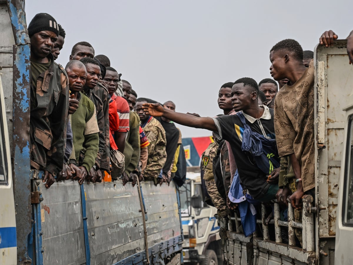 War Erupts in the Democratic Republic of Congo: What’s Happening? 2 | Mania Africa | maniainc.com Govt soldiers who surrendered being ferried in trucks by M23 rebels. After intense fighting, the rebels were able to capture the strategic town of Goma
