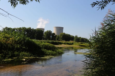 Low river levels at EDF’s Saint-Laurent nuclear power plant in central France