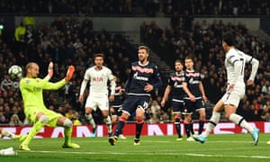 Harry Kane And Son Heung Min Hit Doubles As Tottenham Thrash Red Star Football The Guardian