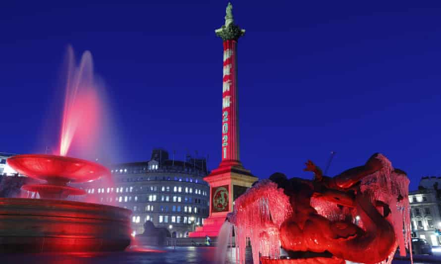 'A sad time for us': lunar year of the ox festivities felled by Covid | Lunar new year 1 Nelson’s Column
