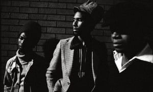 Outside a club, Wolverhampton, 1978.