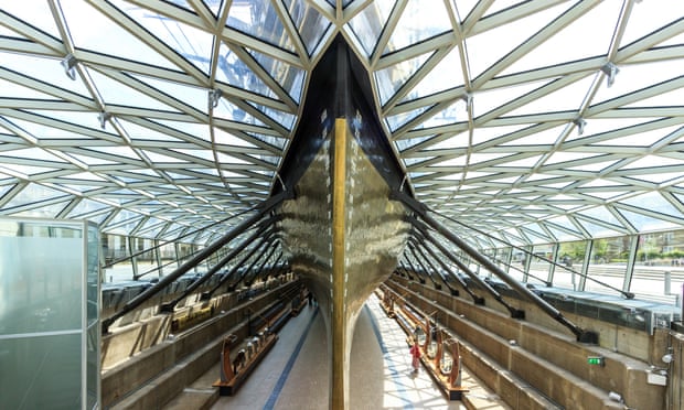 Cutty Sark from below
