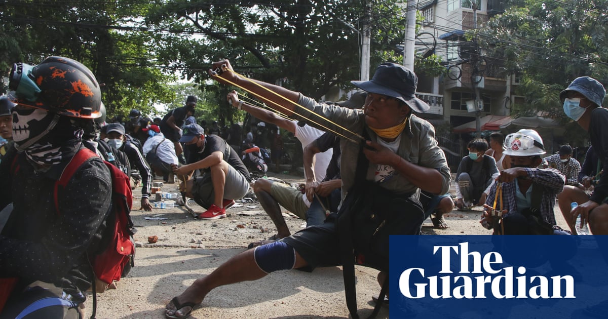 Defiant Myanmar protesters return to streets after bloodiest day since coup – video