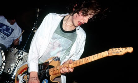 Beck performing in 1994