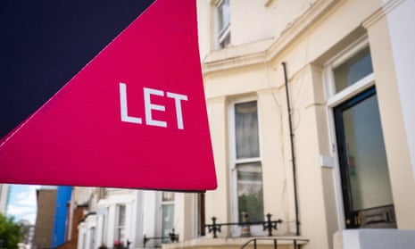 'To let' sign