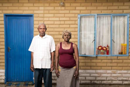 Vuyani Elliot Duadube and his wife Pamela