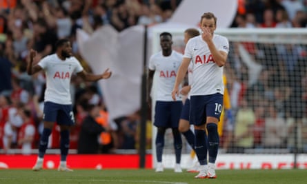 Harry Kane and Tottenham endured a tough derby day at the Emirates.