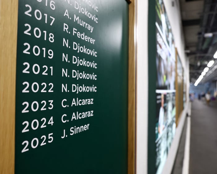 Jannik Sinner v Alexander Zverev: Wimbledon men’s singles final – live