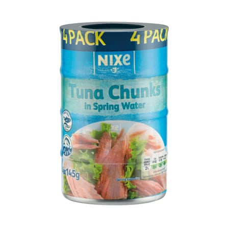 Lidl Nixe Tuna Chunks in Spring Water