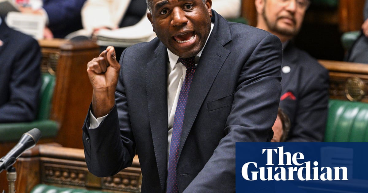 Lammy's rebuke of Israel marks turning point after weeks of growing frustration