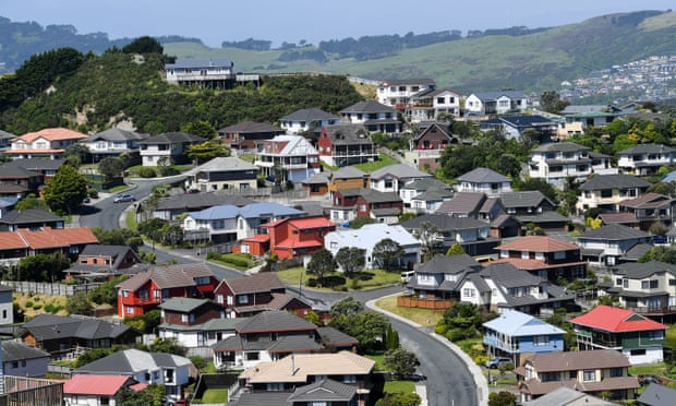 Houses in suburban Wellington