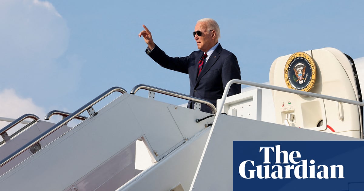 Biden heads to Europe amid questions over cluster munitions and Nato unity