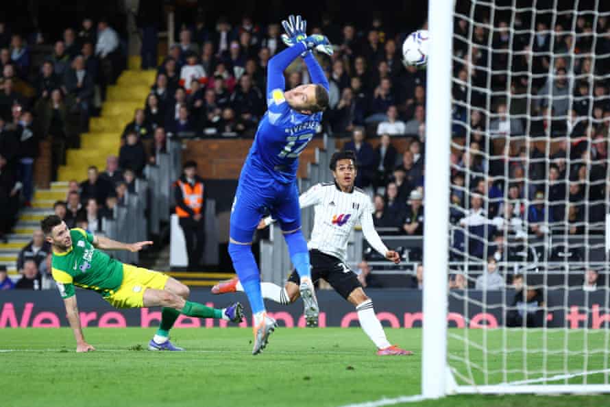 Fabio Carvalho, expected to join Liverpool this summer, scores for Fulham in Tuesday’s win over Preston.