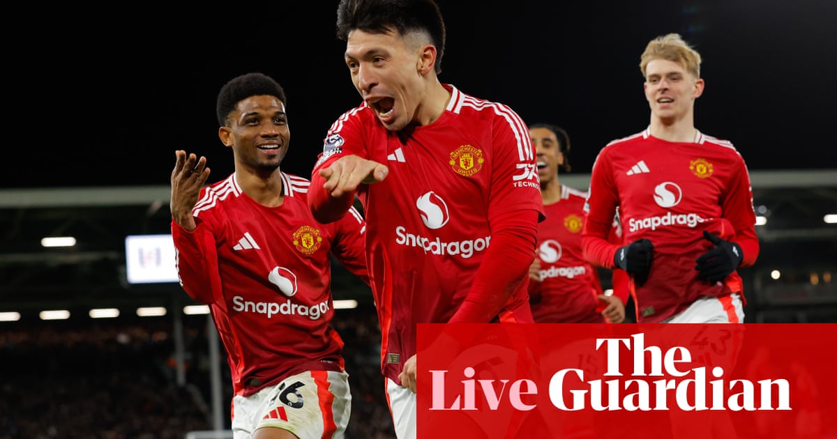 Fulham 0-1 Manchester United: Premier League – as it happened
