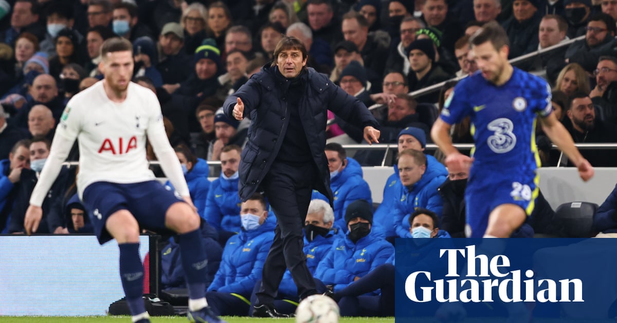 ‘I like to live in the present’: Antonio Conte leaves his Spurs future uncertain