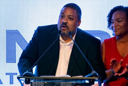 a man speaking
