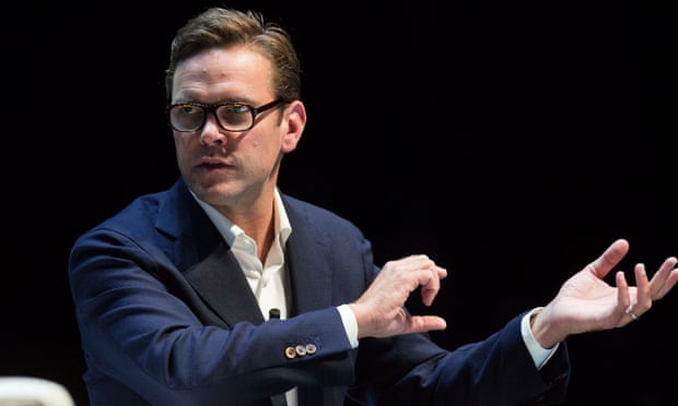  James Murdoch, who is now chairman of Sky. Photograph: Bloomberg via Getty Images