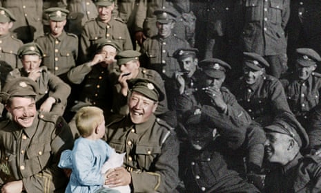  They Shall Not Grow Old features colourised footage from the archives. 