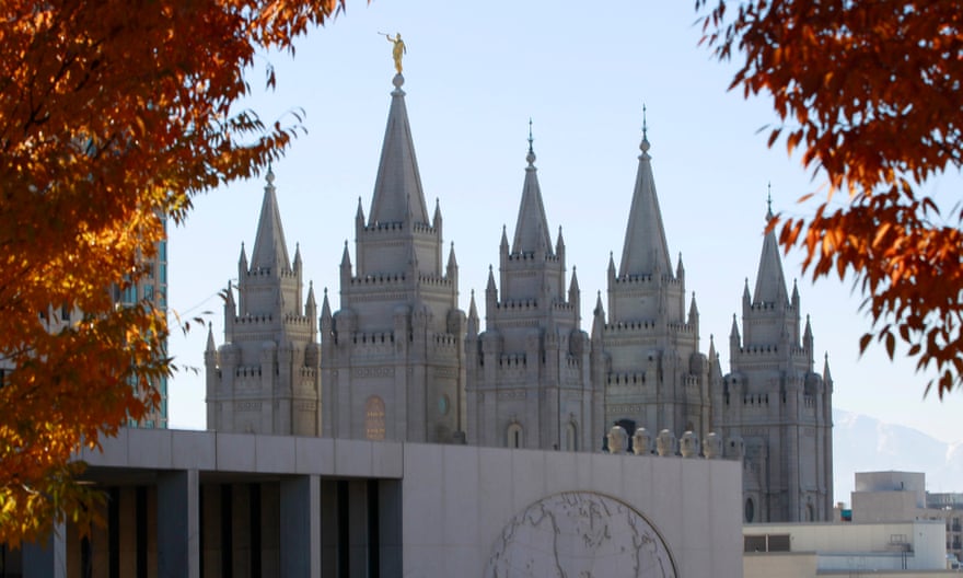 The Salt Lake Temple in Salt Lake City