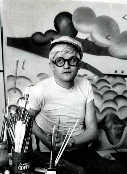 David Hockney in 1966.