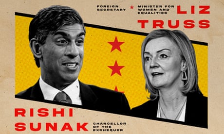 Rishi Sunak and Liz Truss