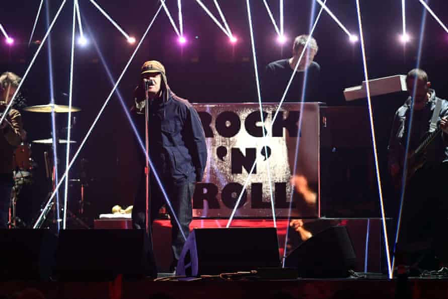 Brit awards 2022: every performance reviewed, from Adele to Dave and Little Simz | Brit awards 4 42nd BRIT Awards, Show, The O2 Arena, London, UK - 08 Feb 2022Mandatory Credit: Photo by David Fisher/REX/Shutterstock (12794064bk) Liam Gallagher 42nd BRIT Awards, Show, The O2 Arena, London, UK - 08 Feb 2022