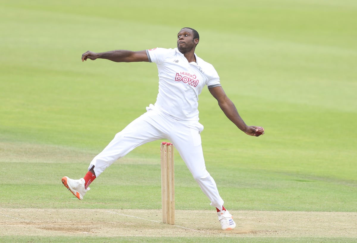 Keith Barker bowling