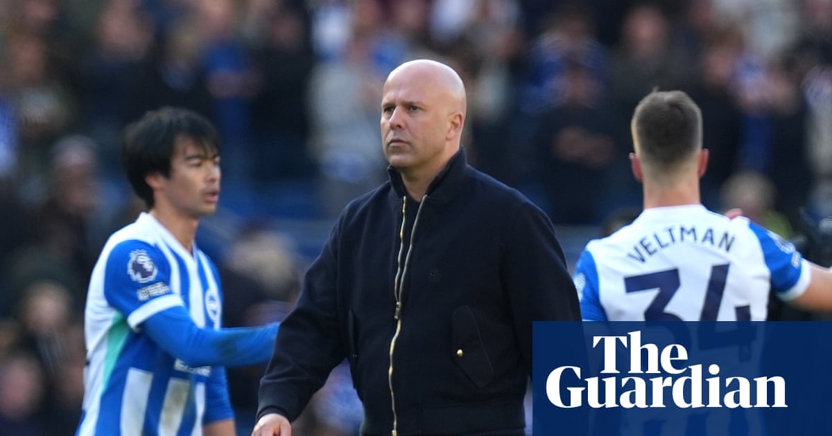 ‘It’s not good enough’: Slot feels the pressure after Liverpool’s loss at Brighton