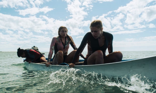 The Reef: Stalked review – water-phobic kayaker battles shark chomping |  Movies | The Guardian