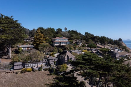 Bolinas, California, a small coastal town where Keith Hansen has his studio.