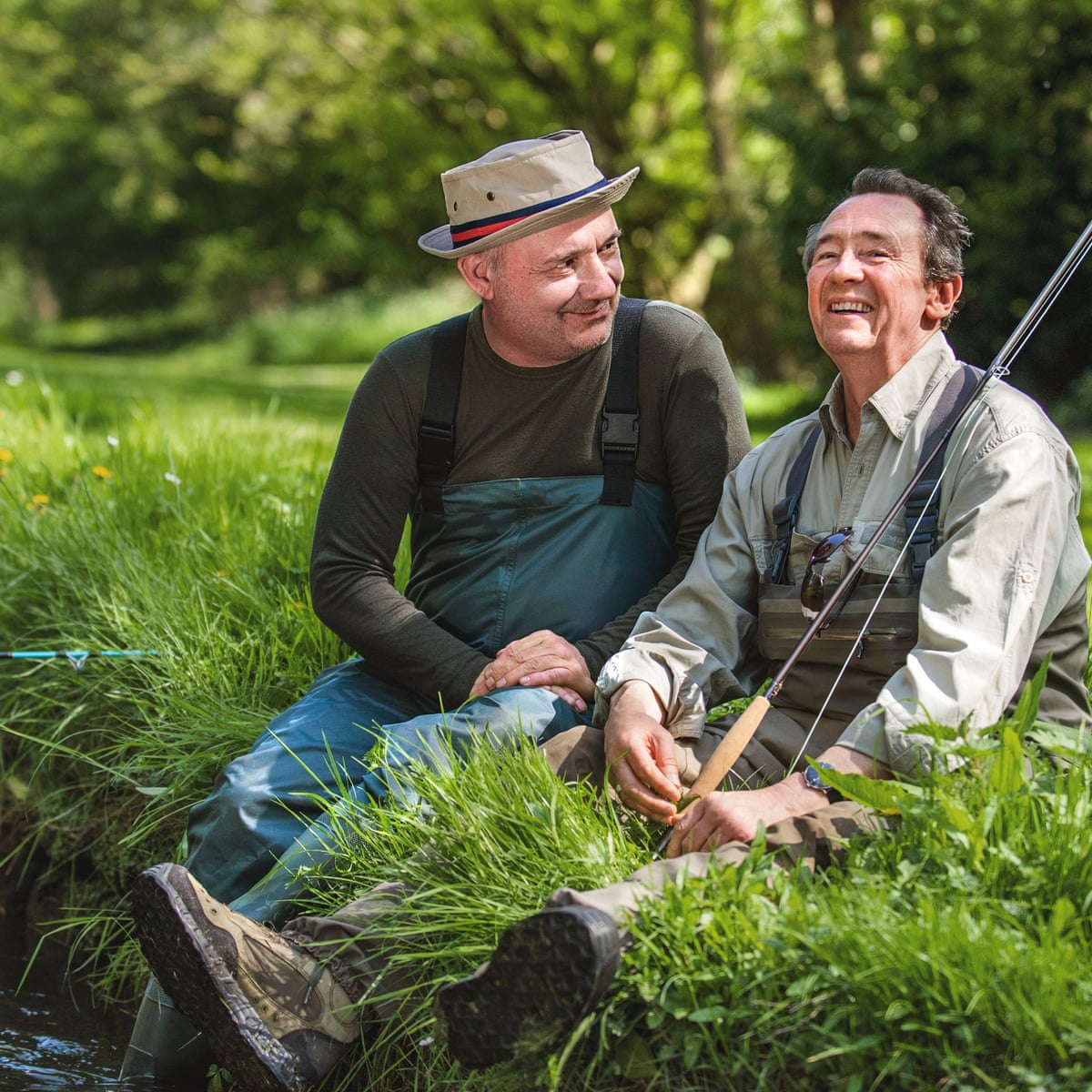 bob mortimer's fishing hat