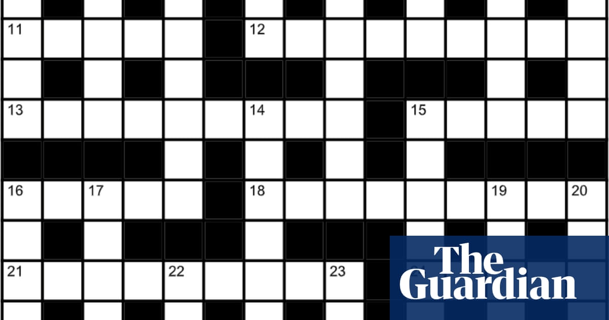 Genius crossword No 226 | Crosswords | The Guardian