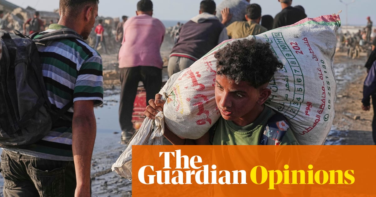 The Guardian view on Gaza's engineered famine: stop arming the slaughter  or lose the rule of law | Editorial