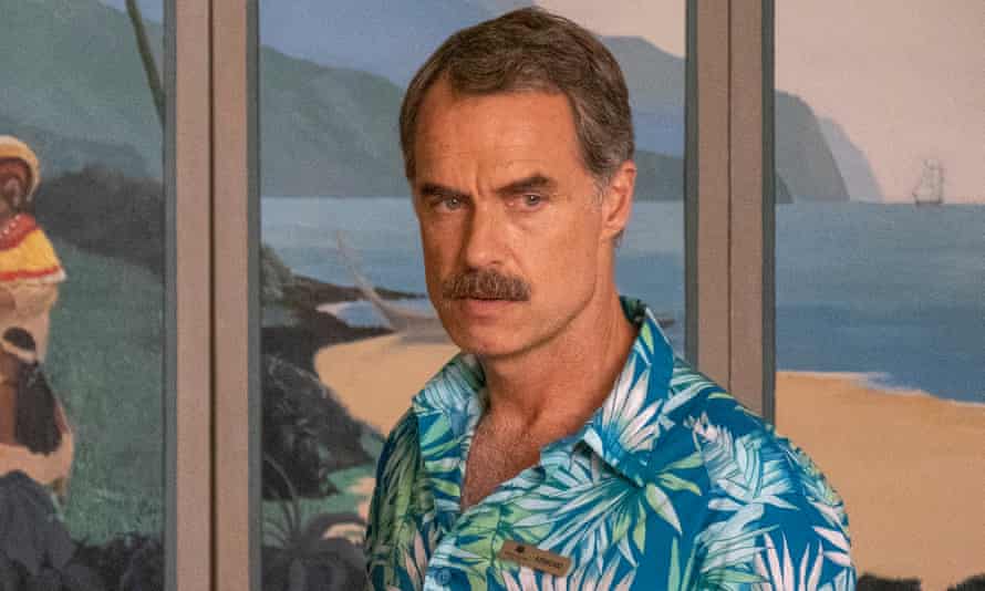 Murray Bartlett as Armond, in a Hawaiian shirt