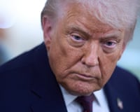 Closeup of Trump speaking