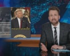 Jordan Klepper on Trump being heckled: ‘That’s President Pedophile Protector’