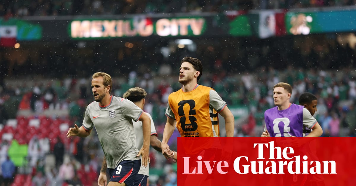 Mexico v England: World Cup 2026 last 16 kick-off time delayed by an hour – live