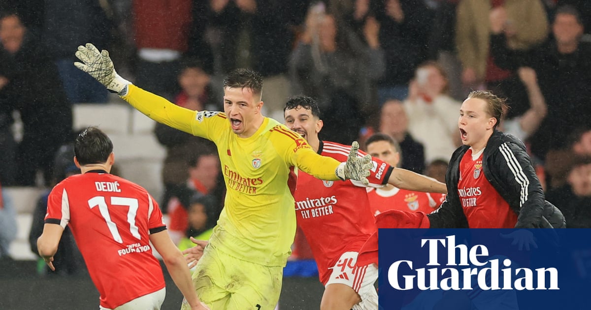 Champions League: Benfica keeper’s last-gasp header sends side into playoffs
