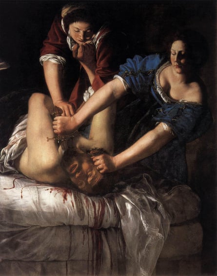 Artemisia Gentileschi’s Judith Beheading Holofernes, c 1620.