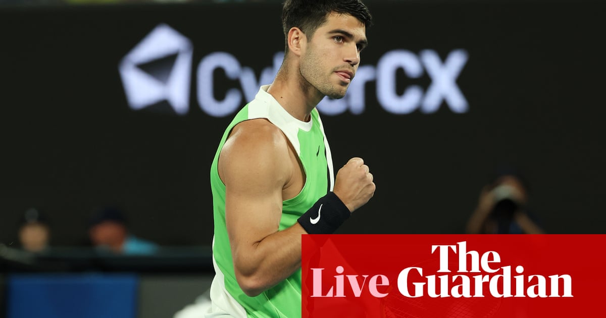 Australian Open 2026: Sabalenka wins; Alcaraz and Raducanu in action on day one - live