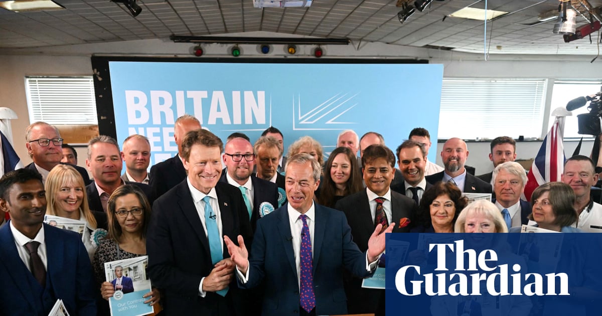 Reform spent 350 on champagne at luxury lunch, election spending figures show