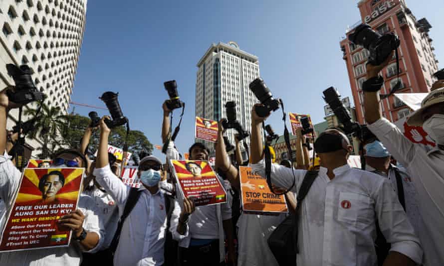 Myanmar Protests Anger Grows Over Night Time Arrests Of Junta Critics Myanmar The Guardian