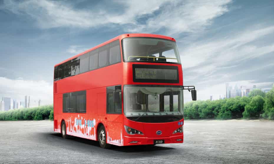 The world’s first pure electric zero emission double decker bus