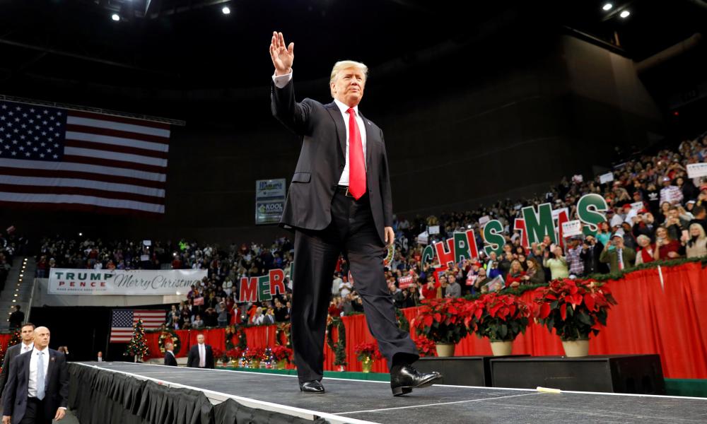 Trump uses Florida rally to cast doubt on alleged victim