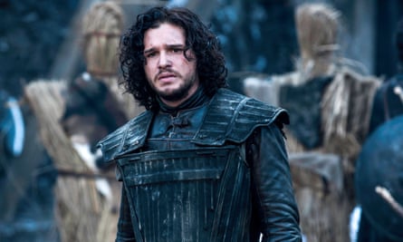 Kit Harington in Game of Thrones, one of the series broken down at length in marathon podcast, Binge Mode.