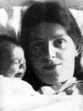 Paula Modersohn-Becker with her baby in 1907.