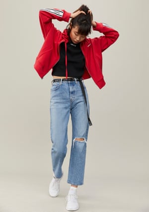 Levis Ribcage jeans